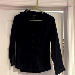 Banana Republic Black Stretch Top